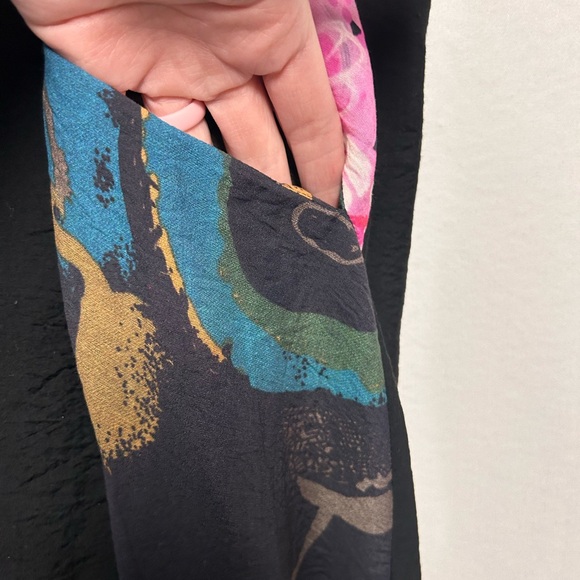 Vibrant Multicolor Sleeveless Midi Dress - Picture 10 of 12